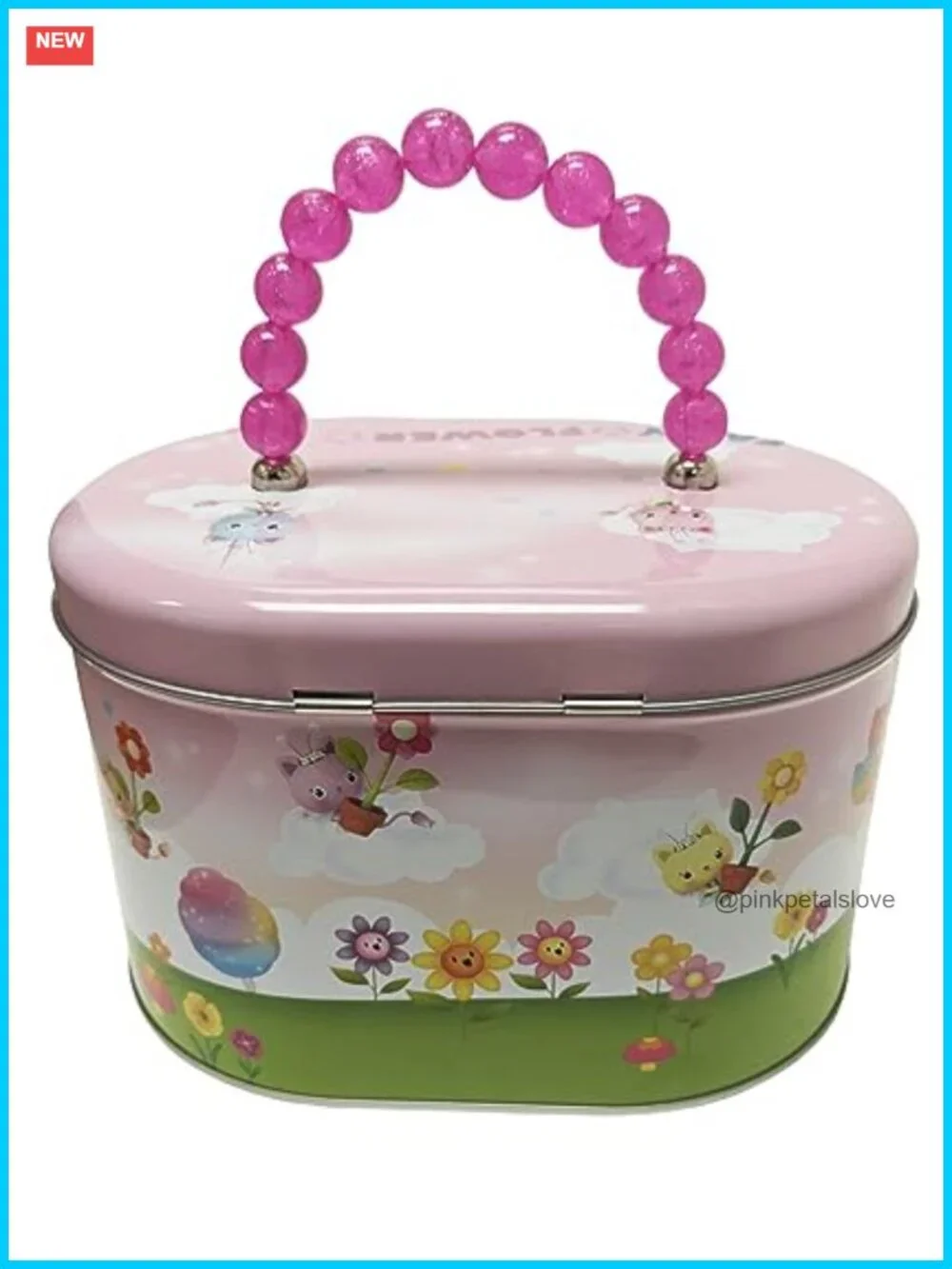 Gabby's Dollhouse Oval Tote with Beaded Handle